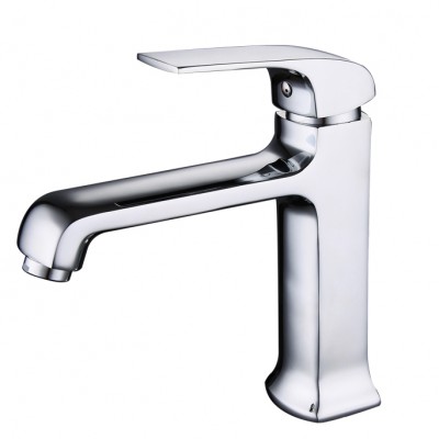 Factory hot brass cold and hot water basin faucet